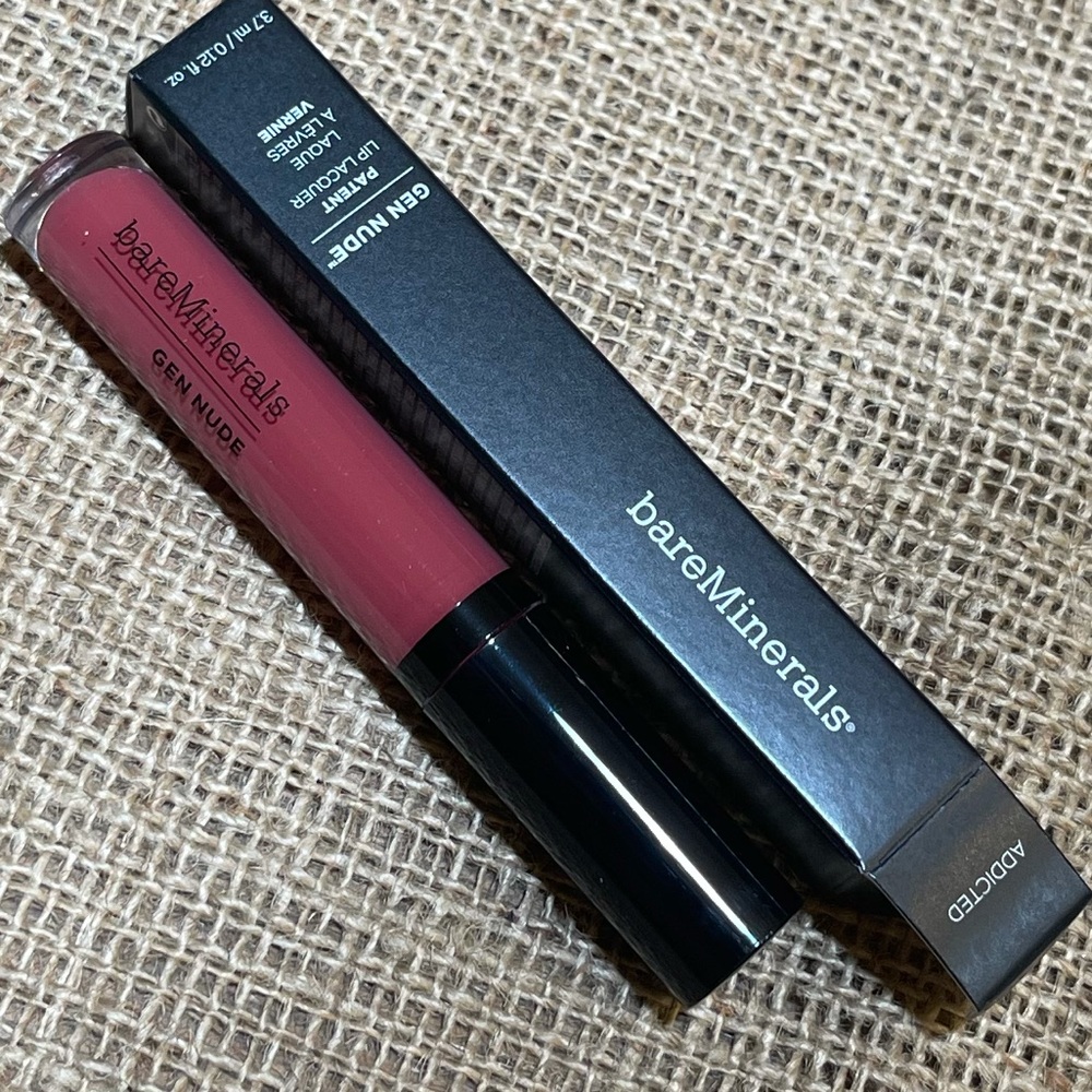 ☀️3/$25 bareMinerals patent lip gloss